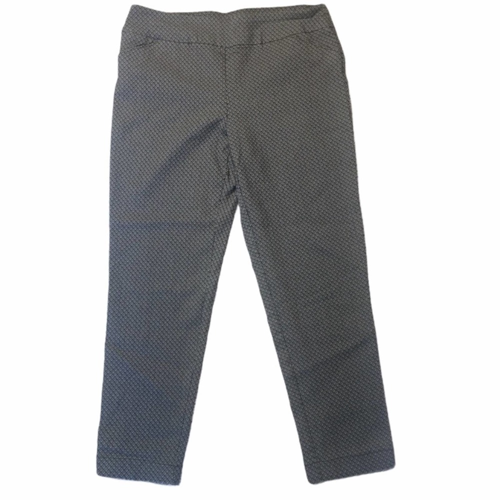 Modern fit Versona ankle pant black/white design